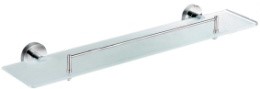 Premium Wall Mounted Bathroom Tempered Glass Shelf