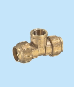 Industrial Female Threaded Equal Tee Pipe Fitting 20mm to 63mm sizes