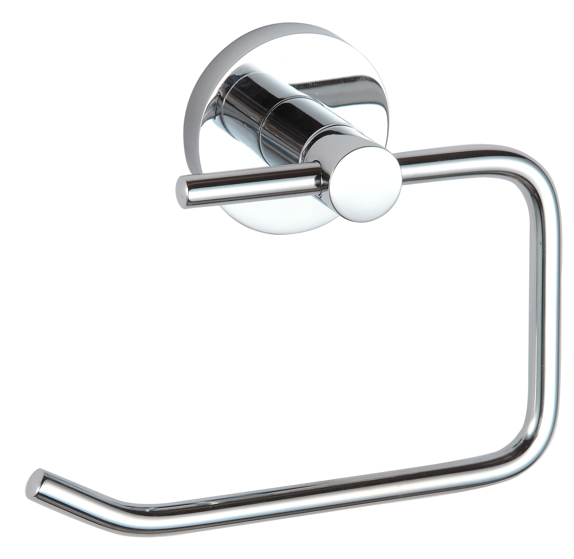 Premium Wall Mounted Bathroom Paper Holder with Anti-Slip Stop Lip