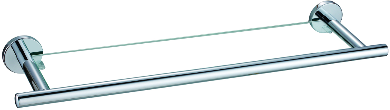 Premium Wall Mounted Bathroom Tempered Glass Shelf