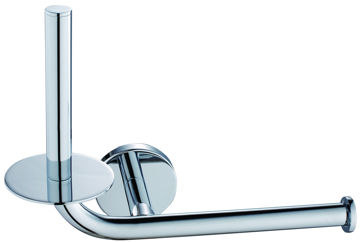 Premium Wall Mounted Bathroom Paper Holder with Anti-Slip Stop Lip