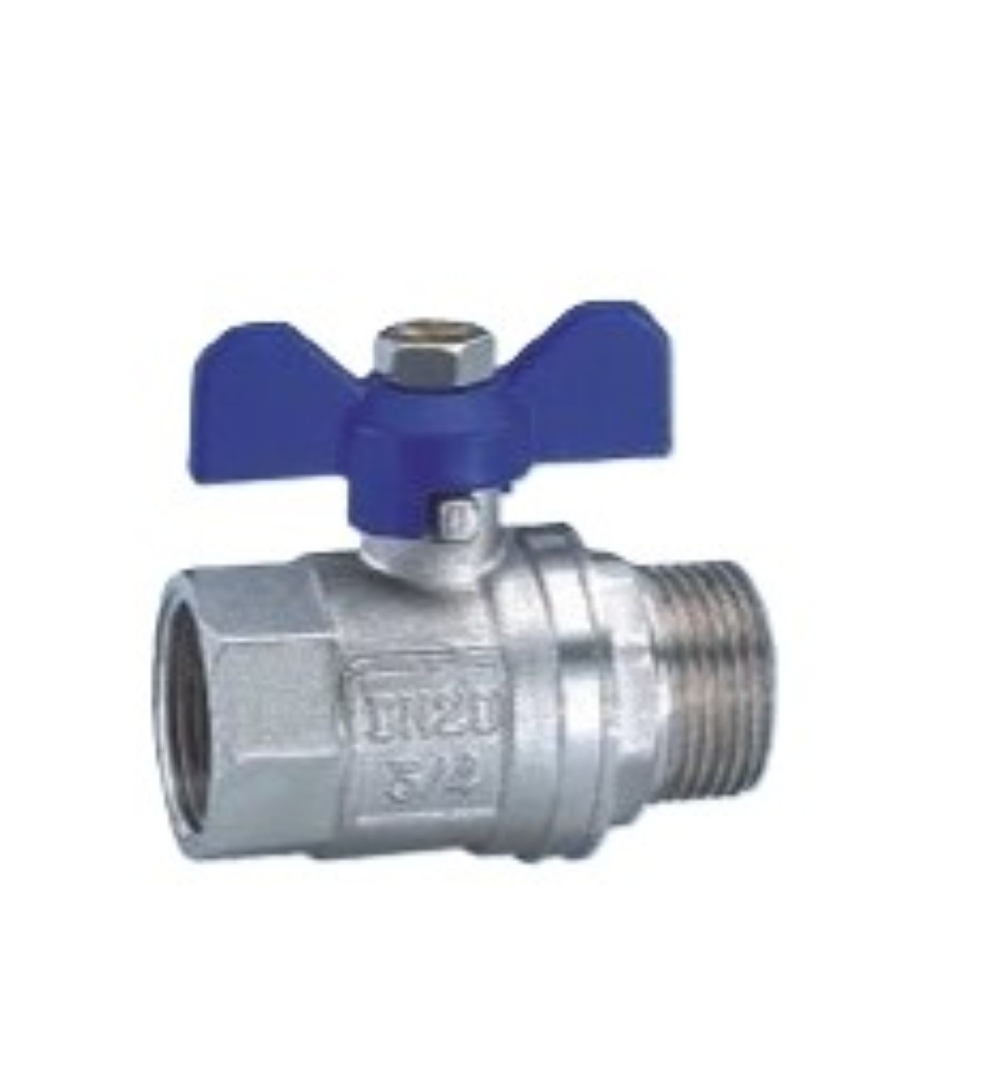 FXF Full Bore Forged Ball Valve with Butterfly Handle