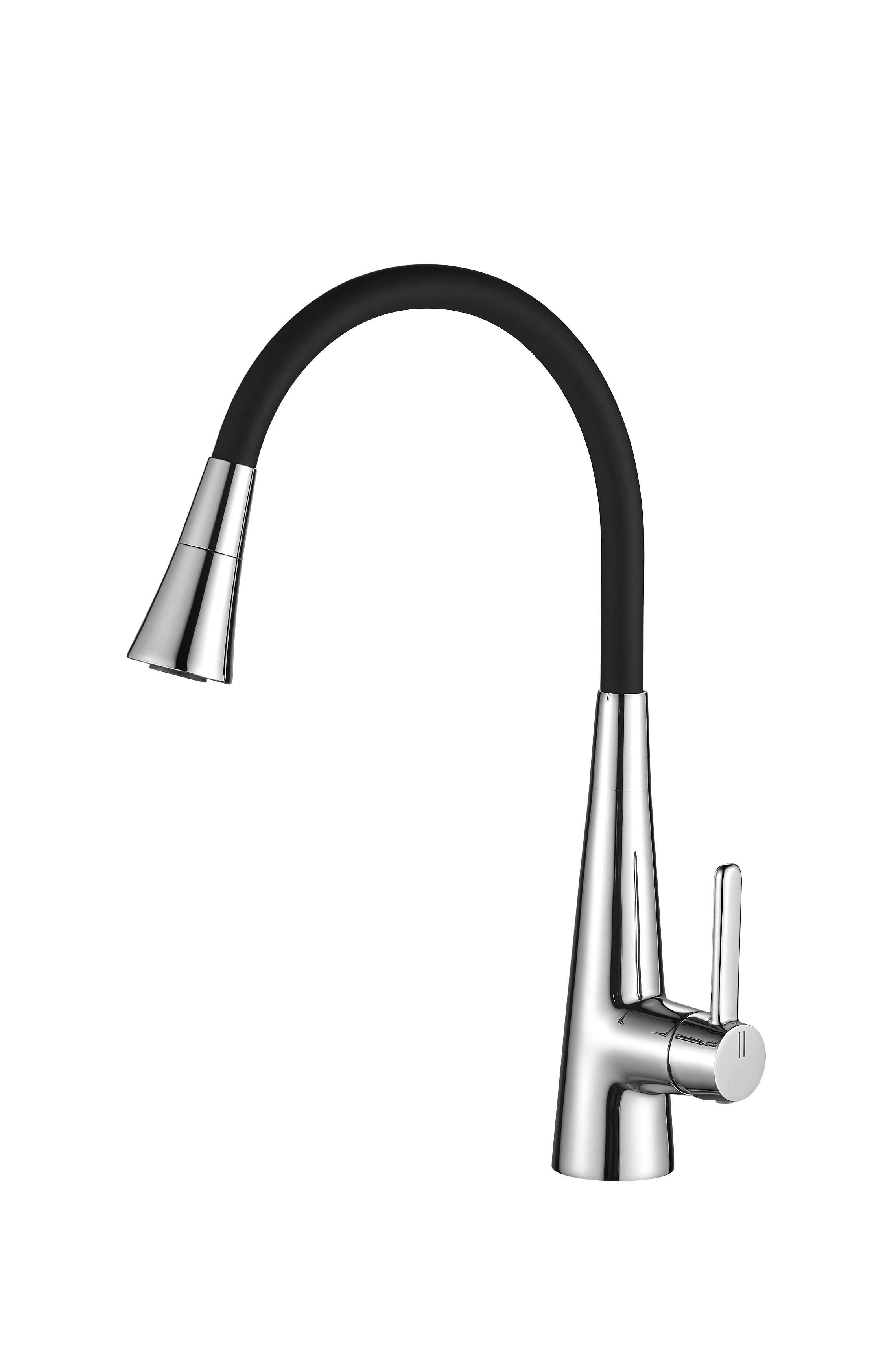Wall Mounted Mirror Chrome Bidet Spray Set with Solid Brass Mechanism and ABS Nozzle